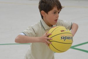 bal sport kind na schooltijd